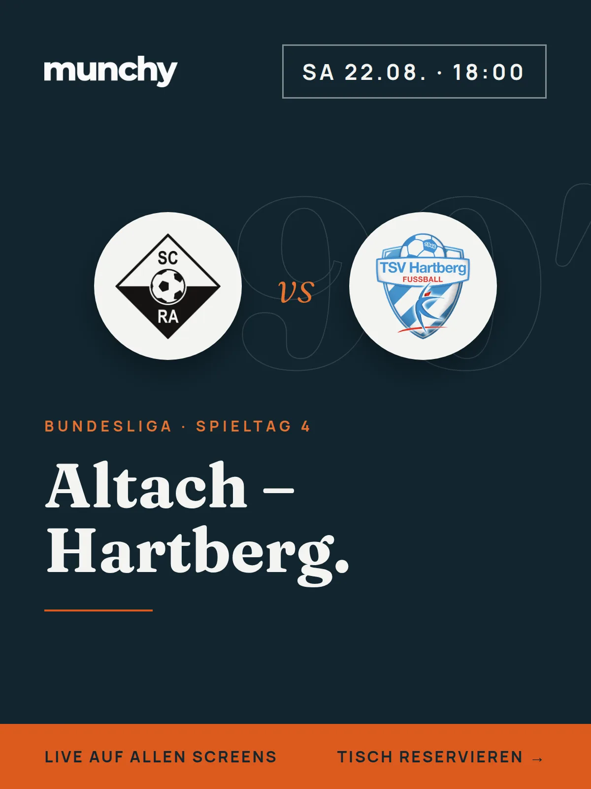 Eventposter Altach gegen Hartberg