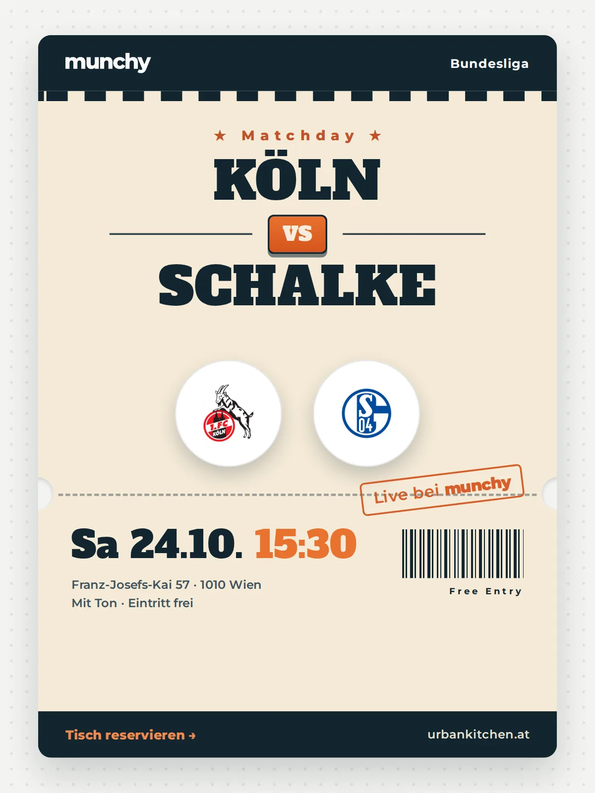 Event poster K&ouml;ln &ndash; Schalke