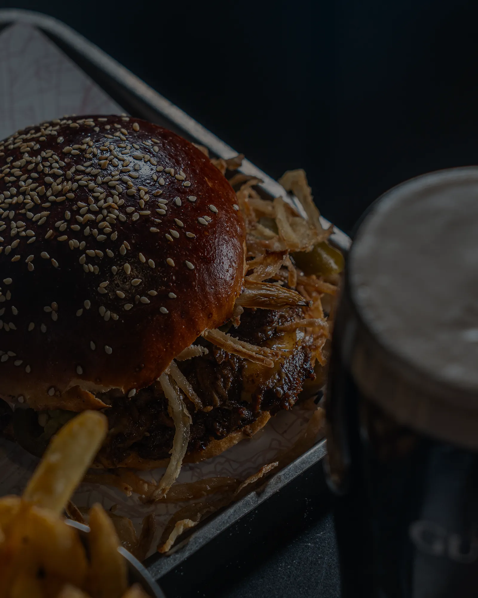 Munchy Smashburger, frisch von der hei&szlig;en Platte