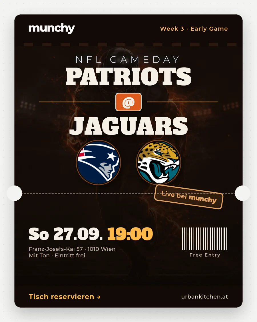 Patriots @ Jaguars &ndash; NFL live im Munchy