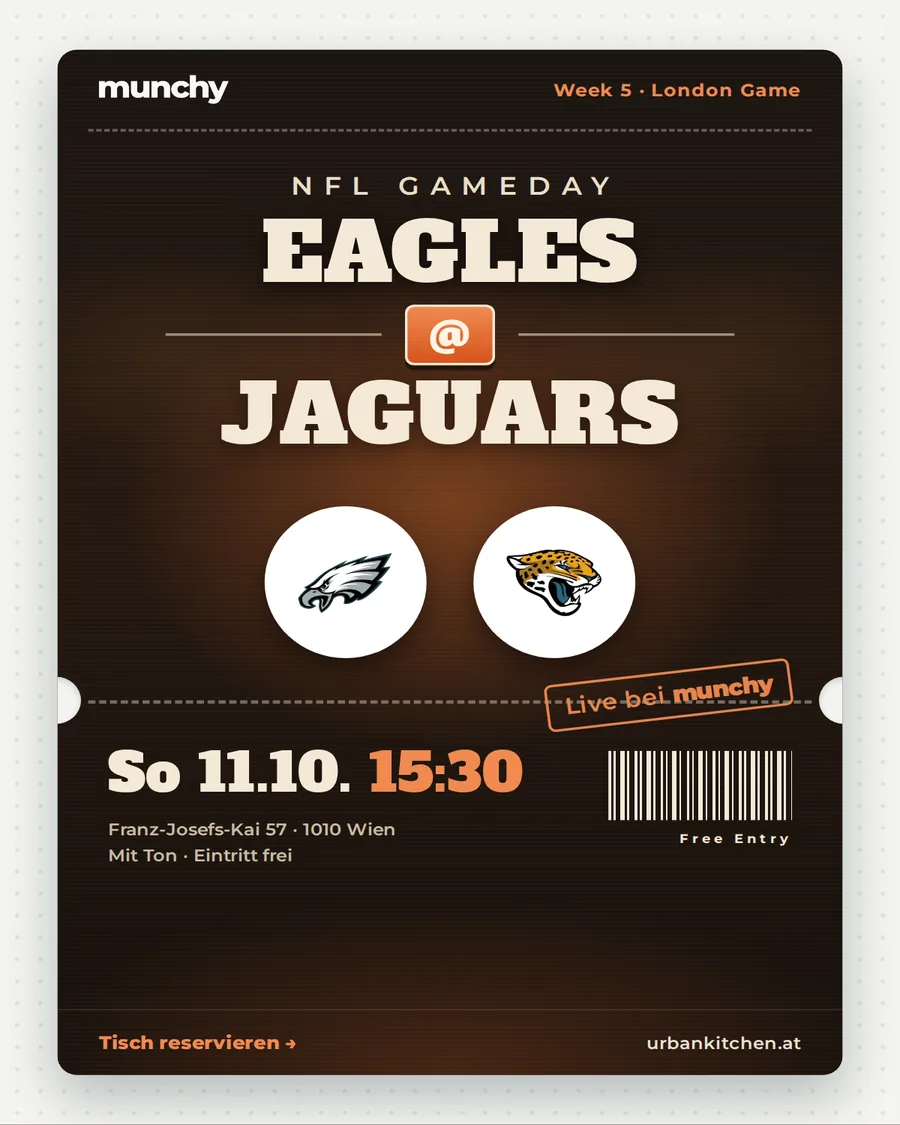 NFL Sunday Week 5 at Munchy