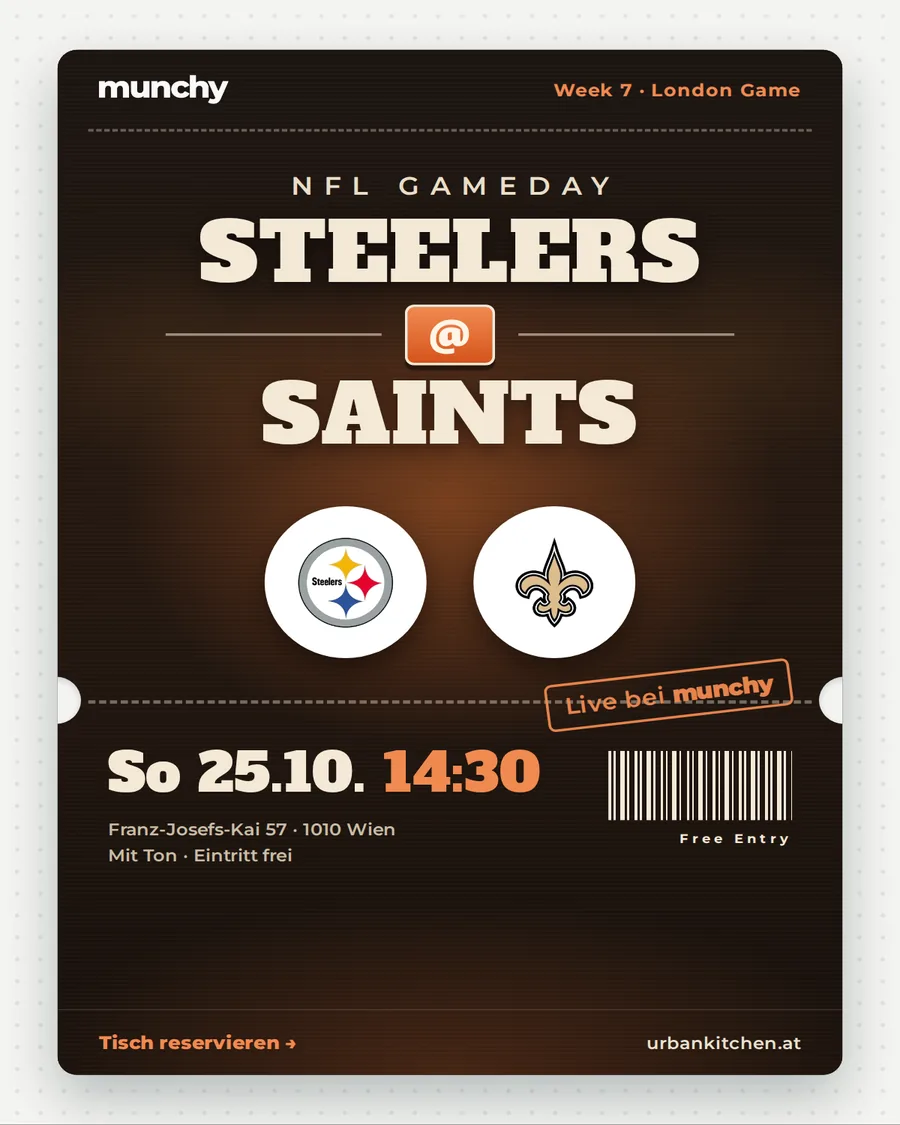 NFL Sunday Week 7 at Munchy