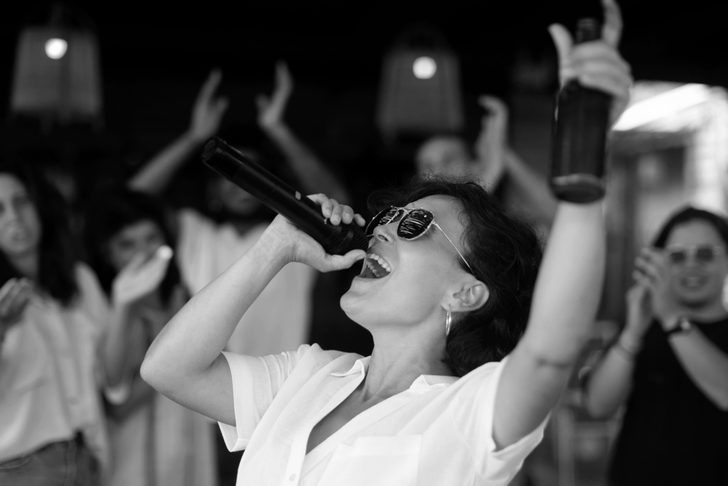Karaoke Abend bei Munchy The Urban Kitchen in Wien – Gäste singen gemeinsam und feiern in entspannter Atmosphäre