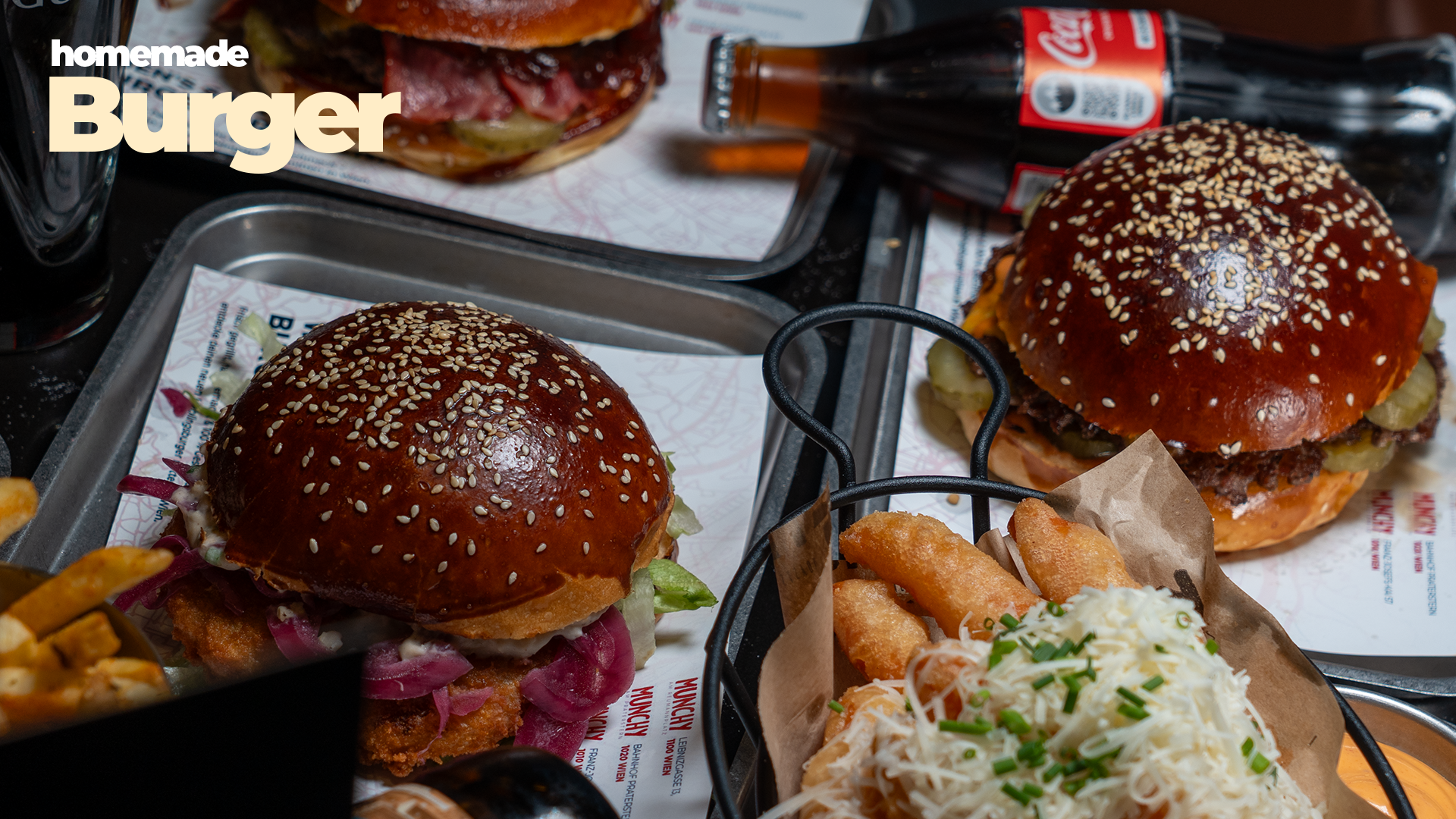 Handmade Smashburger Munchy
