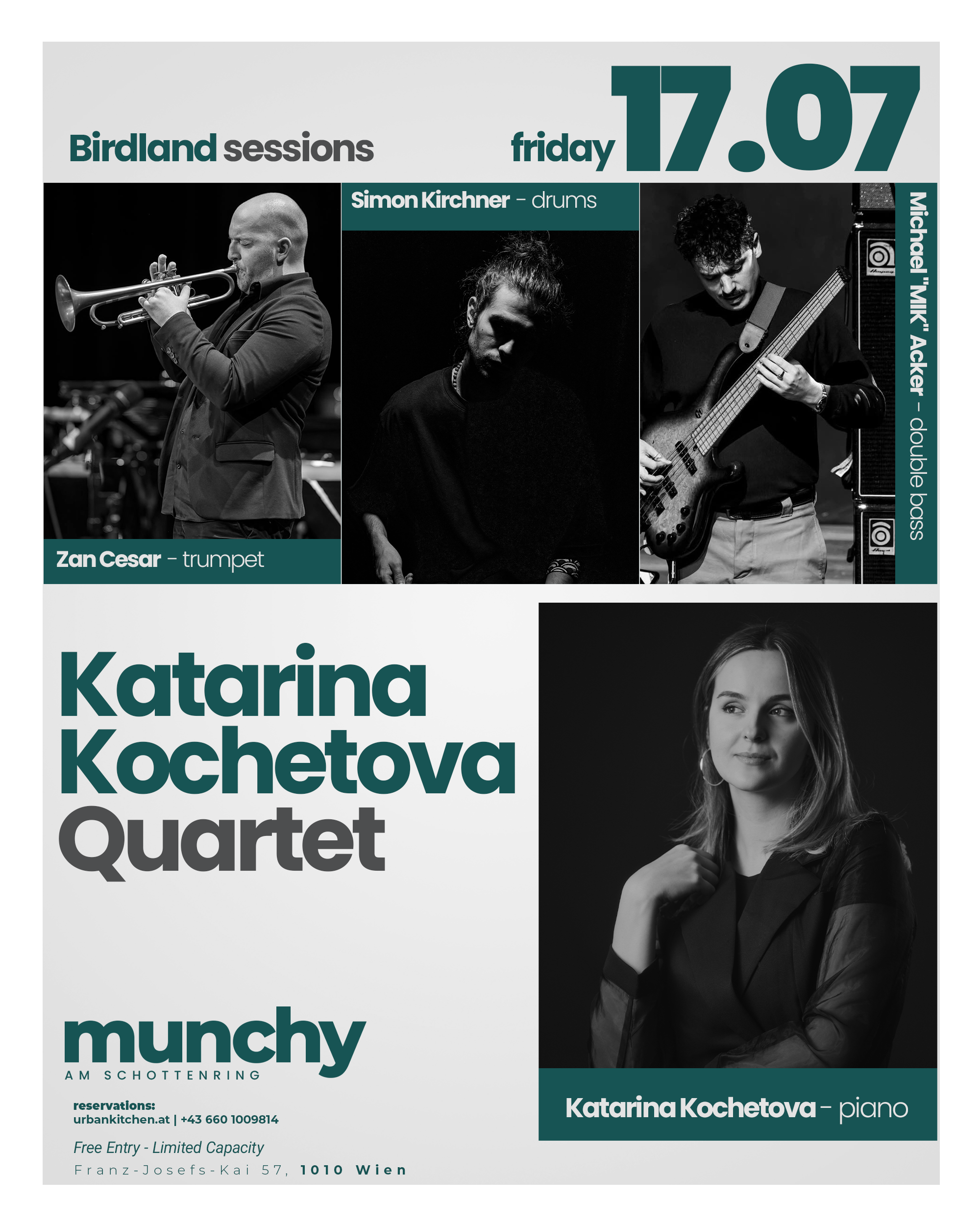 Katarina Kochetova Quartet – 17. Juli 2026